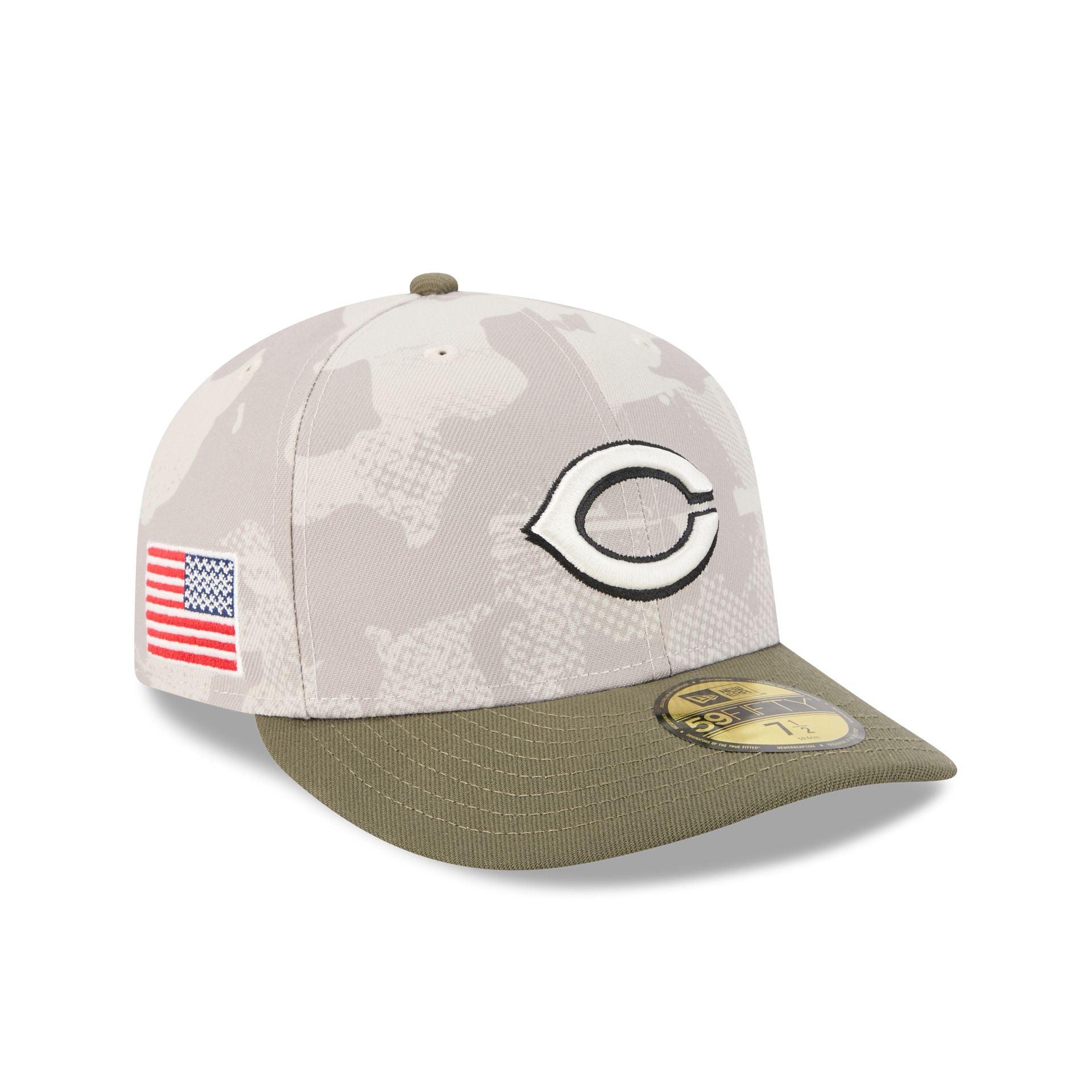Cincinnati Reds Armed Forces Day 2025 59FIFTY Fitted Hat Male Product Image