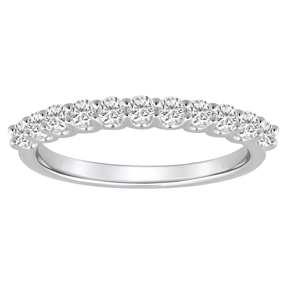 Alyson Layne 14k Gold 1/2 Carat T.W. Diamond 11-Stone Wedding Band, Women's,  Product Image