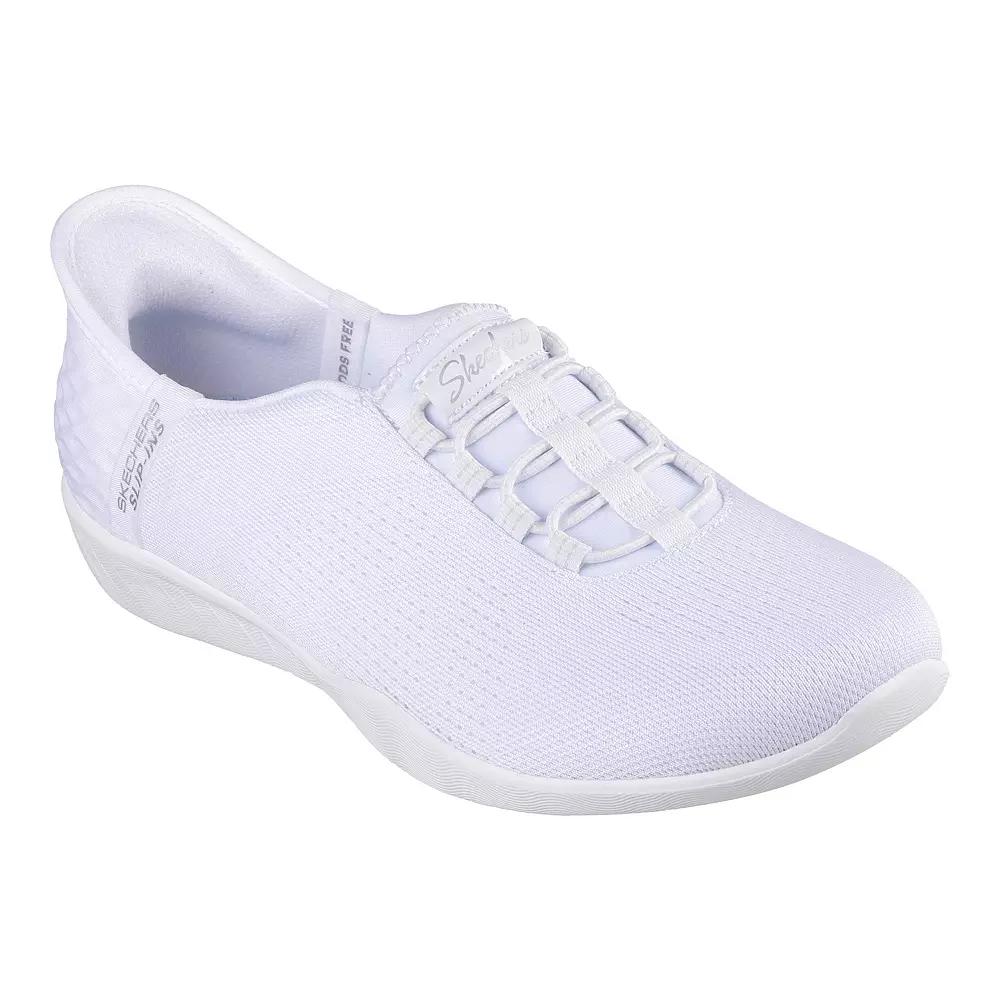 Skechers Hands Free Slip-ins® Newbury St Lightly Women's Shoes, Size: 5.5, White Product Image