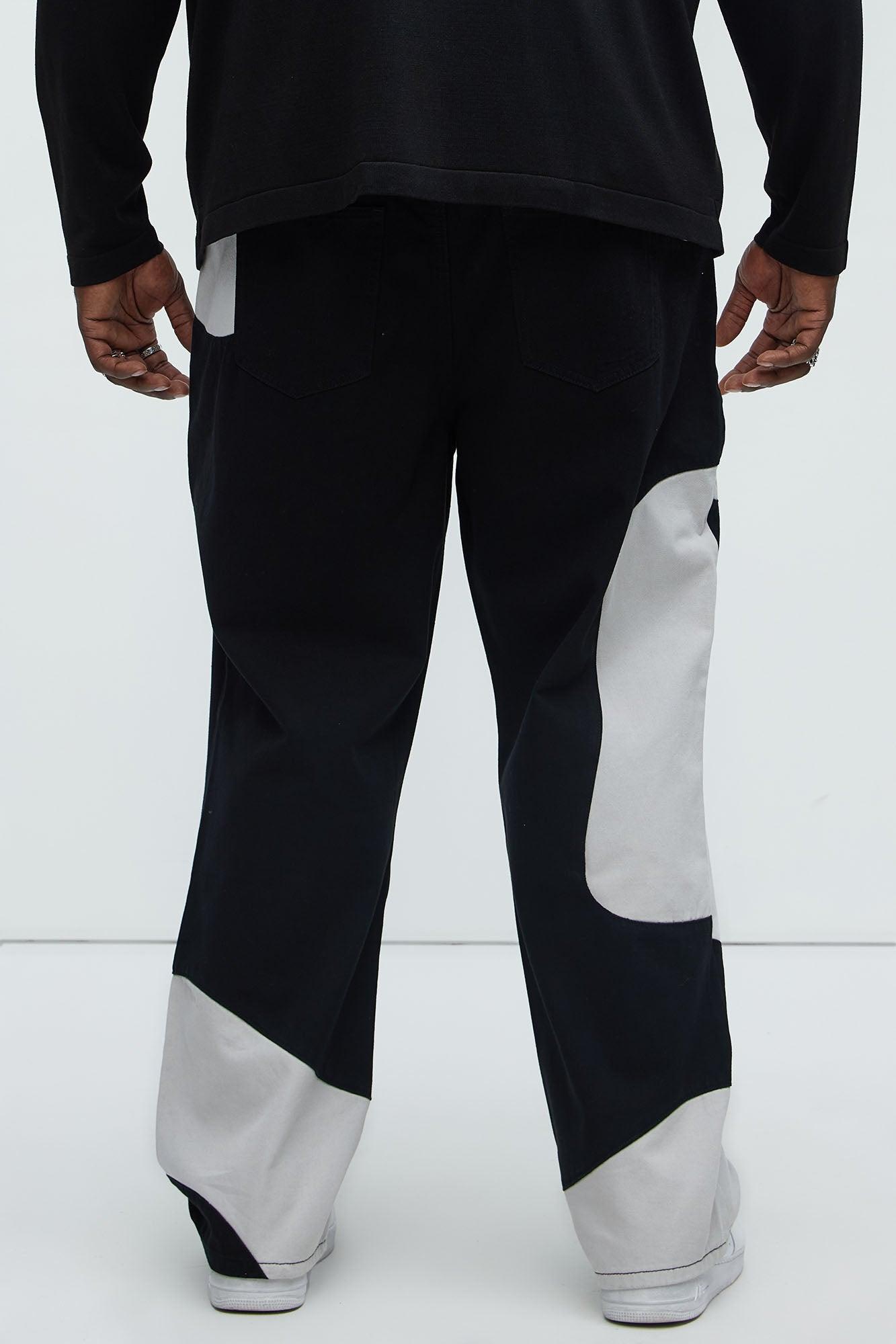 Lava Straight Pants - Black/combo Product Image