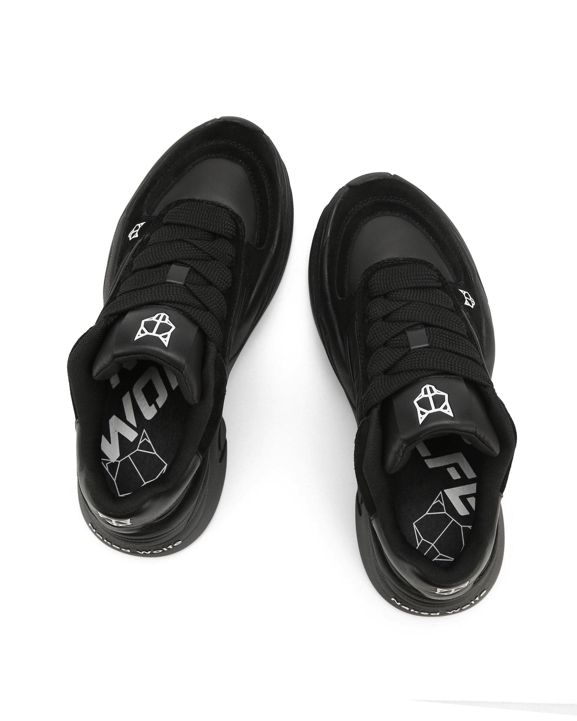 Temple Black Leather/Suede Product Image