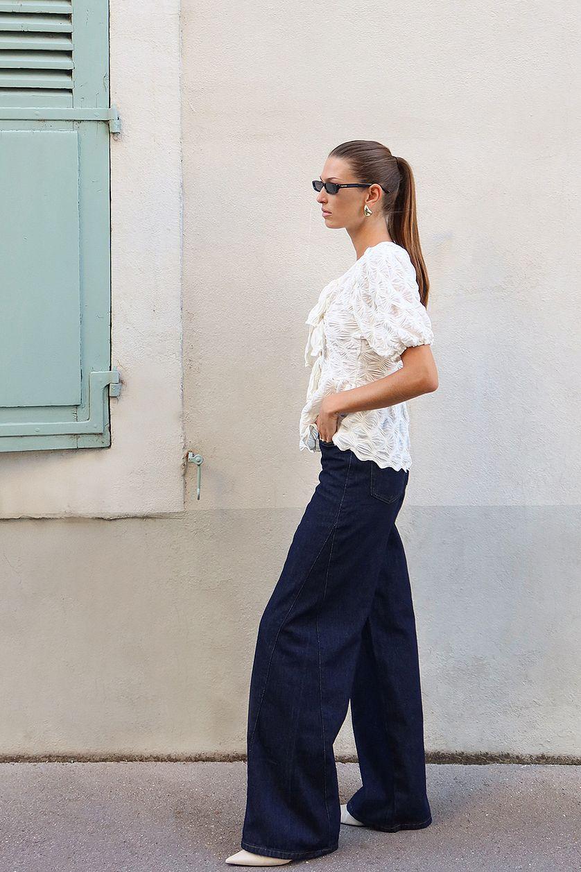 High Waist Extra Wide Leg Denim Product Image