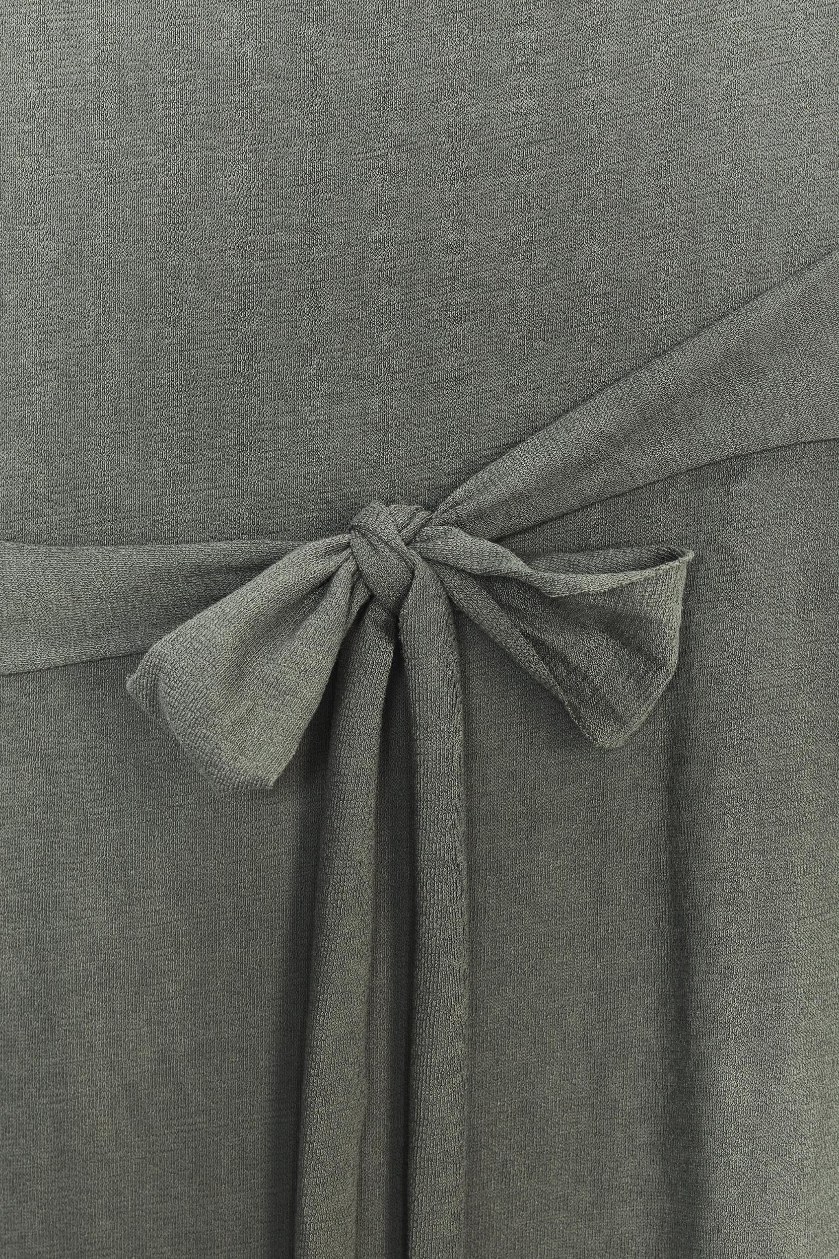 BELTED TIE DRESS Product Image