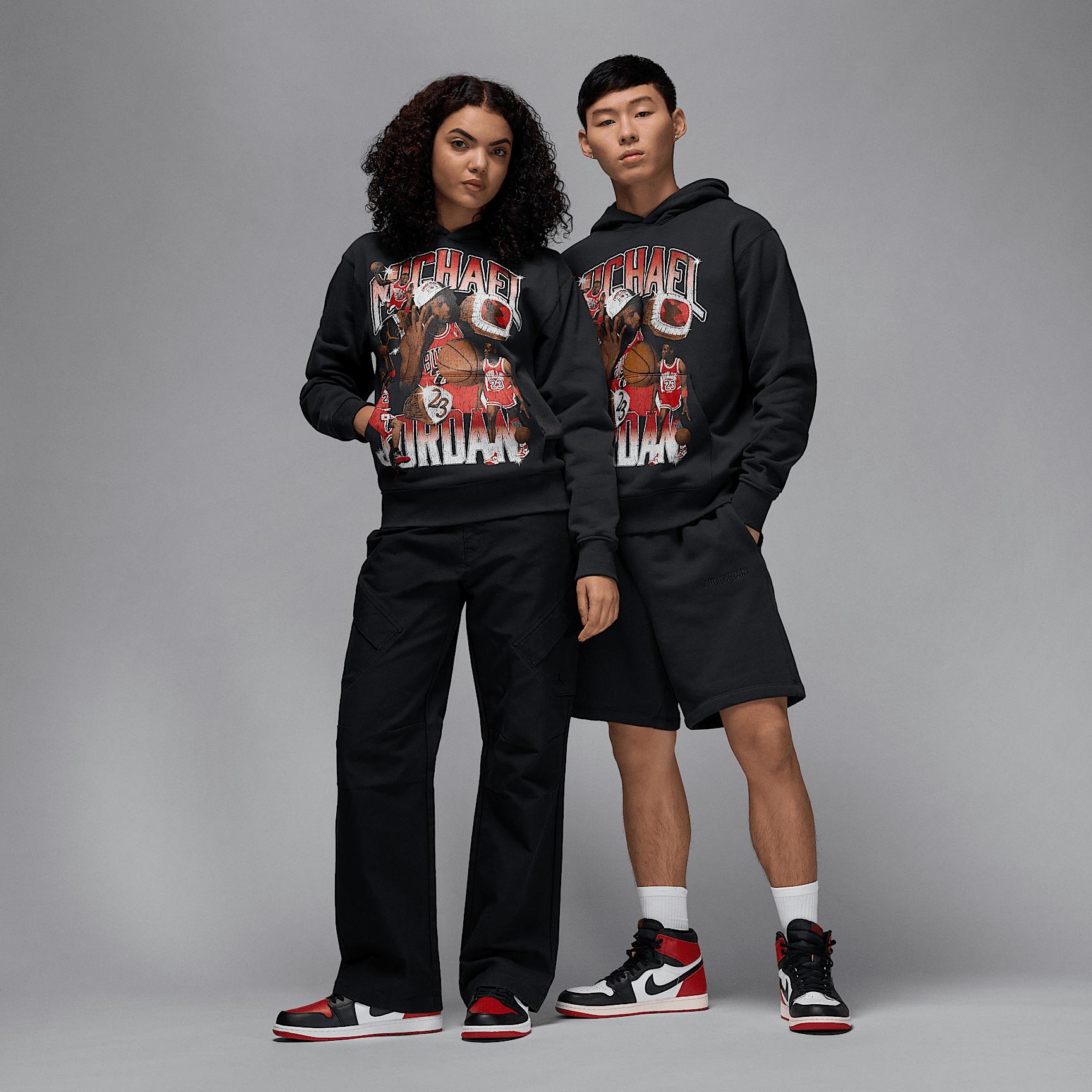 Jordan Flight Fleece Men's Graphic Pullover Hoodie Product Image