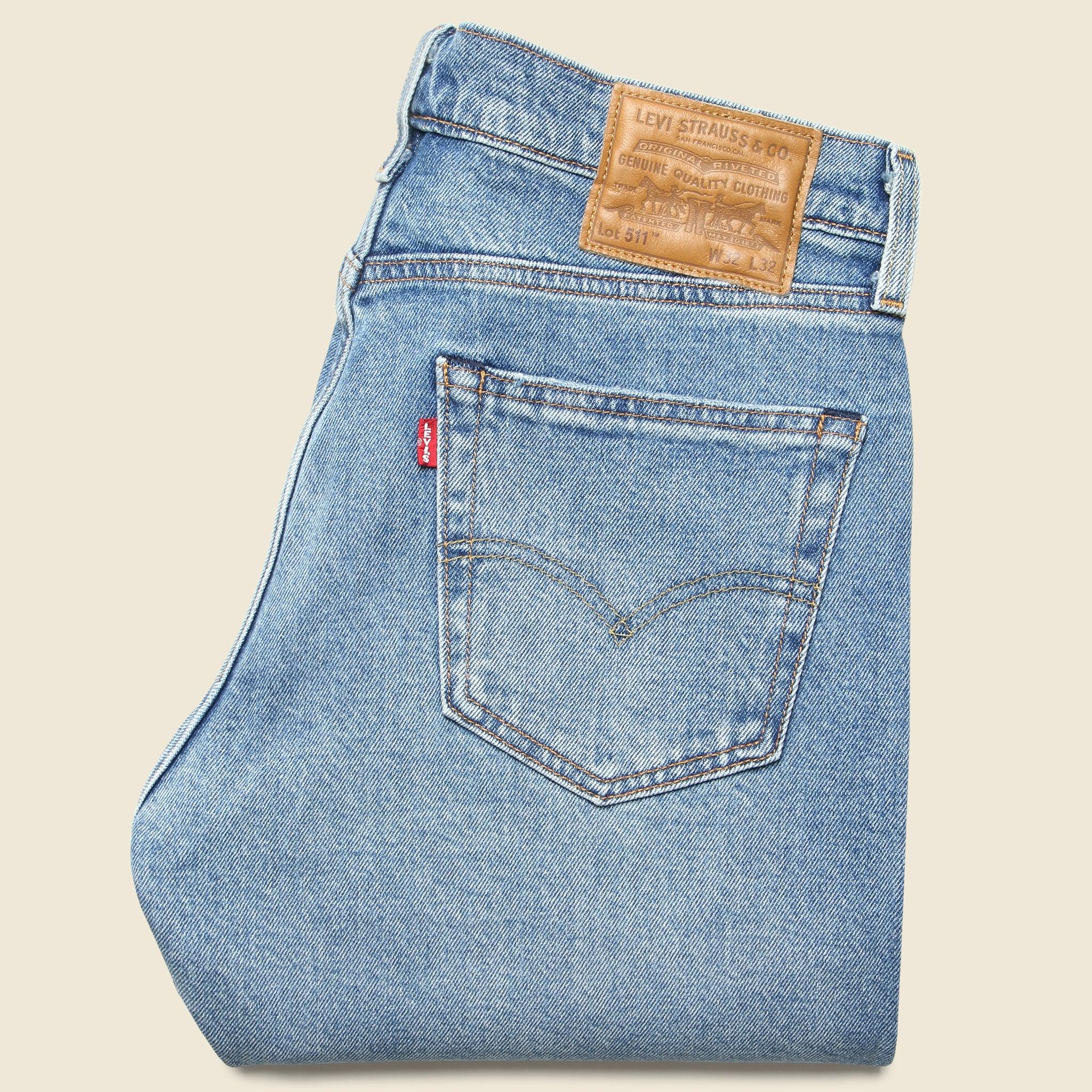 511 Slim Jean - Go With It Selvedge Product Image