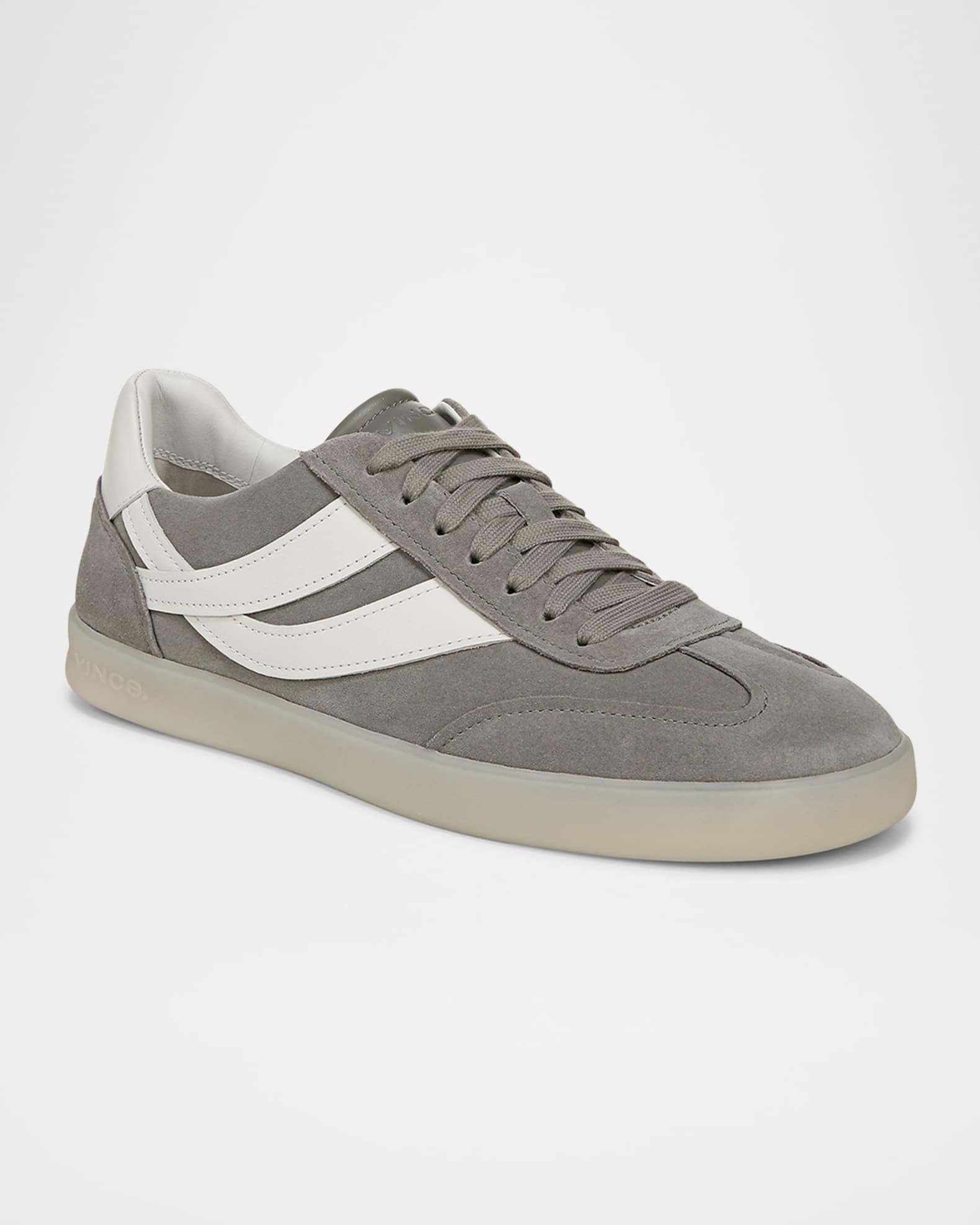 Men's Oasis Mixed Leather Retro Sneakers Product Image