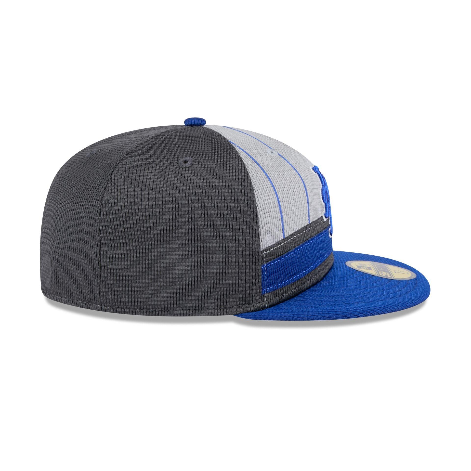 New York Mets 2025 Batting Practice Gray 59FIFTY Fitted Hat Male Product Image