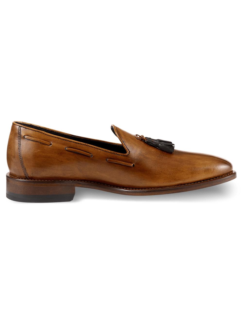 Ethan Tassel Loafer - Chestnut Product Image