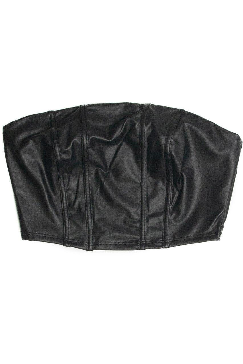 Pleather Tube Top Product Image