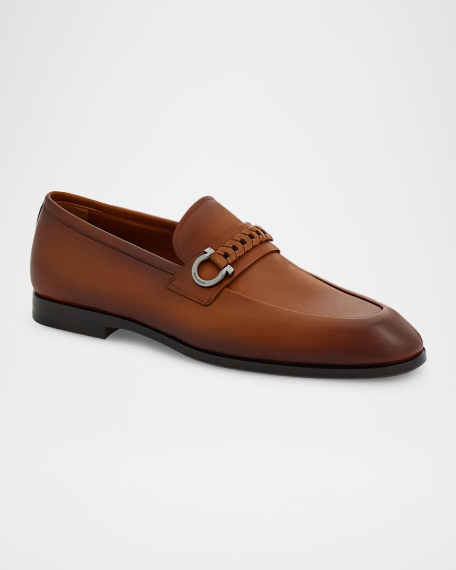 Men's Antigua Gancio Leather Loafers Product Image