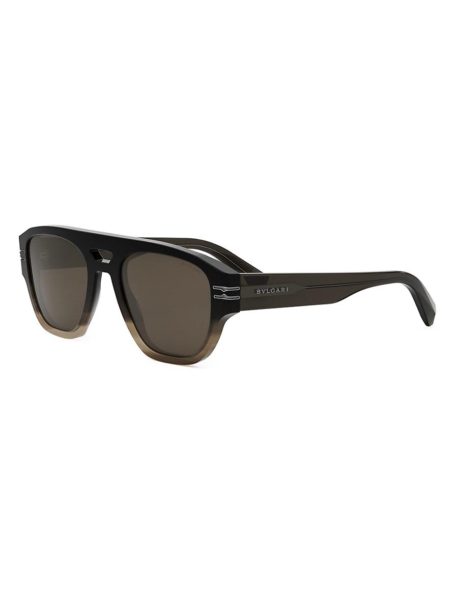 Mens B. Zero1 53MM Pilot Sunglasses Product Image