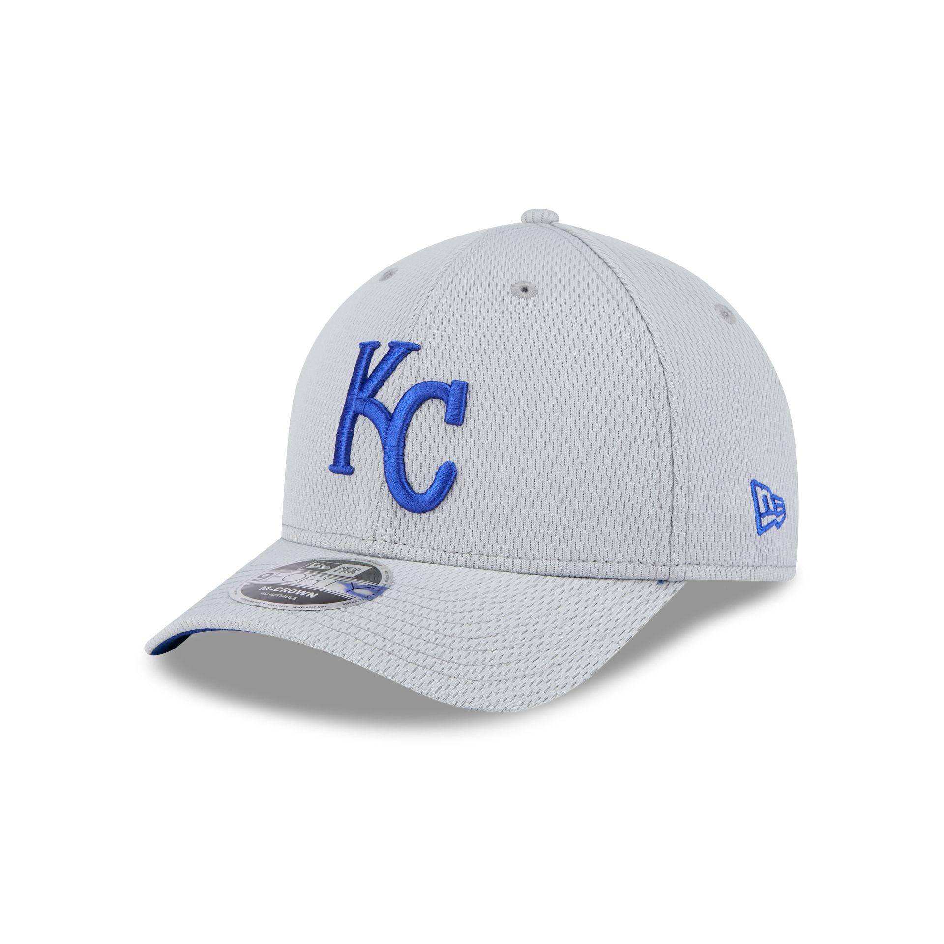 Kansas City Royals 2025 Clubhouse Gray 9FORTY M-Crown Snapback Hat Male Product Image