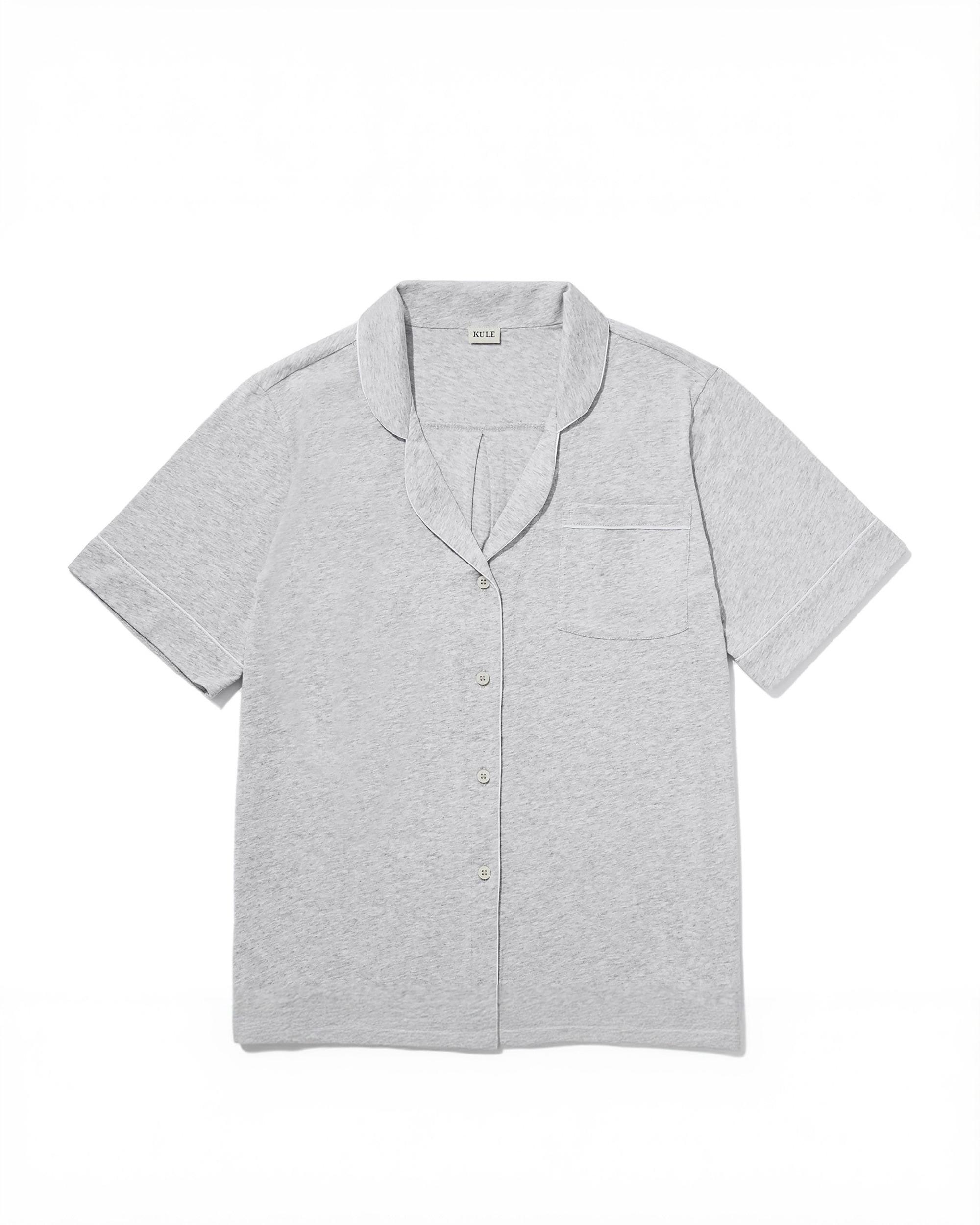 The Short PJ Set - Heather Grey Female Product Image