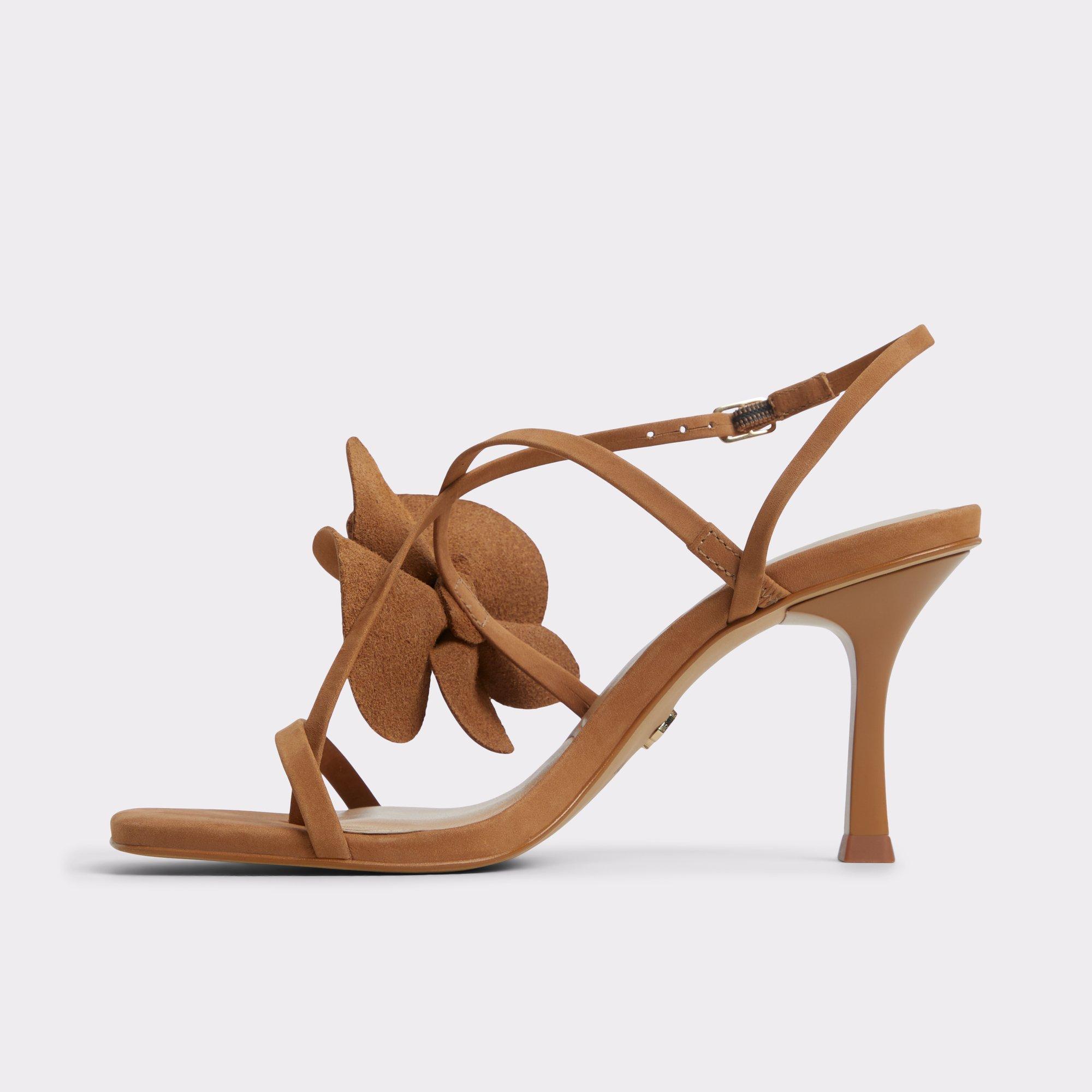 ALDO Sandflower - Women's Strappy Sandal Sandals - Brown, Size 7 Product Image