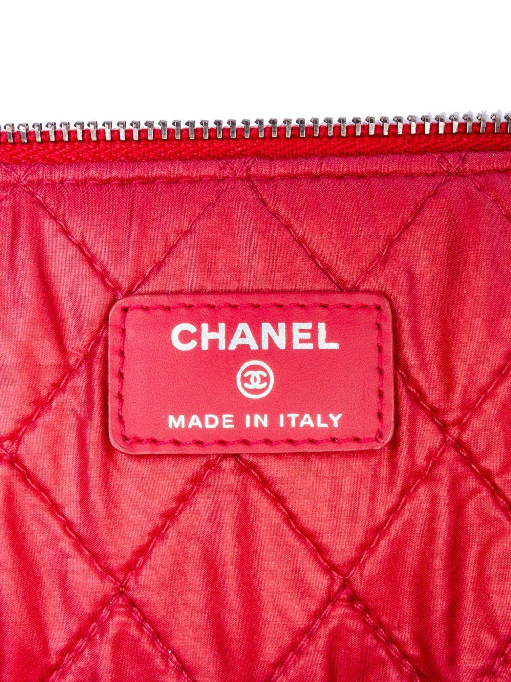 2014 Large Quilted Patent O Case clutch bag Product Image