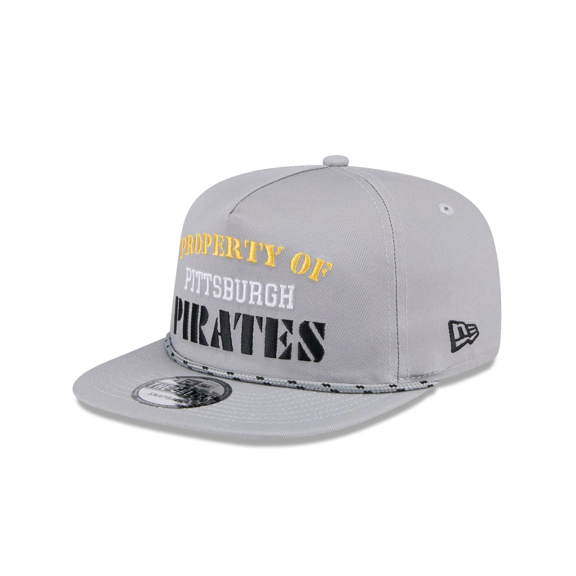 Pittsburgh Pirates Vintage Gray Rope Golfer Hat Male Product Image
