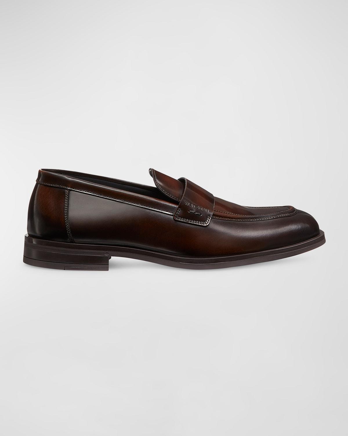 Mens Club Classic Leather Loafers Product Image