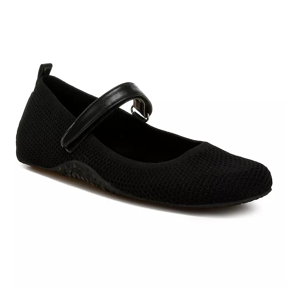 Rag & Co Nordeux Women's Ballerina Flats, Size: 9, Black Product Image