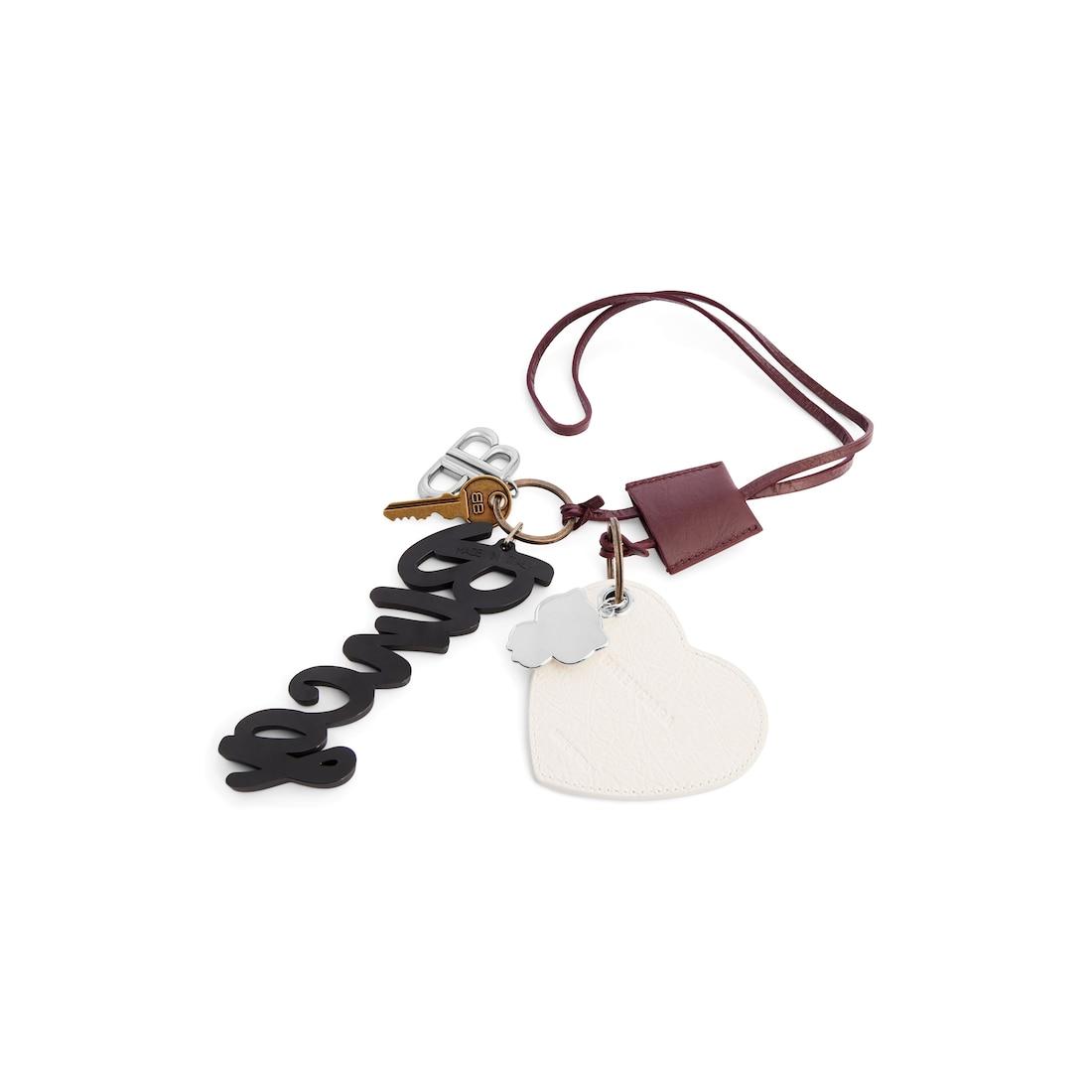 Women's Le City Charm Heart in Dark Burgundy/optic White Product Image