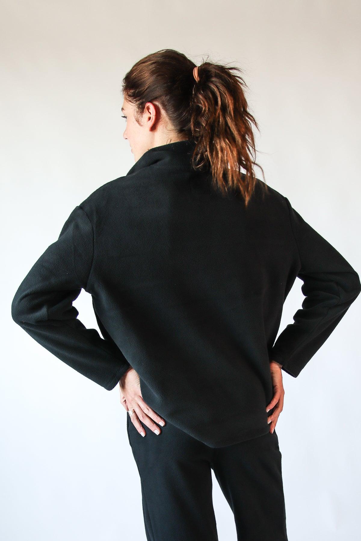 Polar Fleece Quarter Zip Sweatshirt Product Image