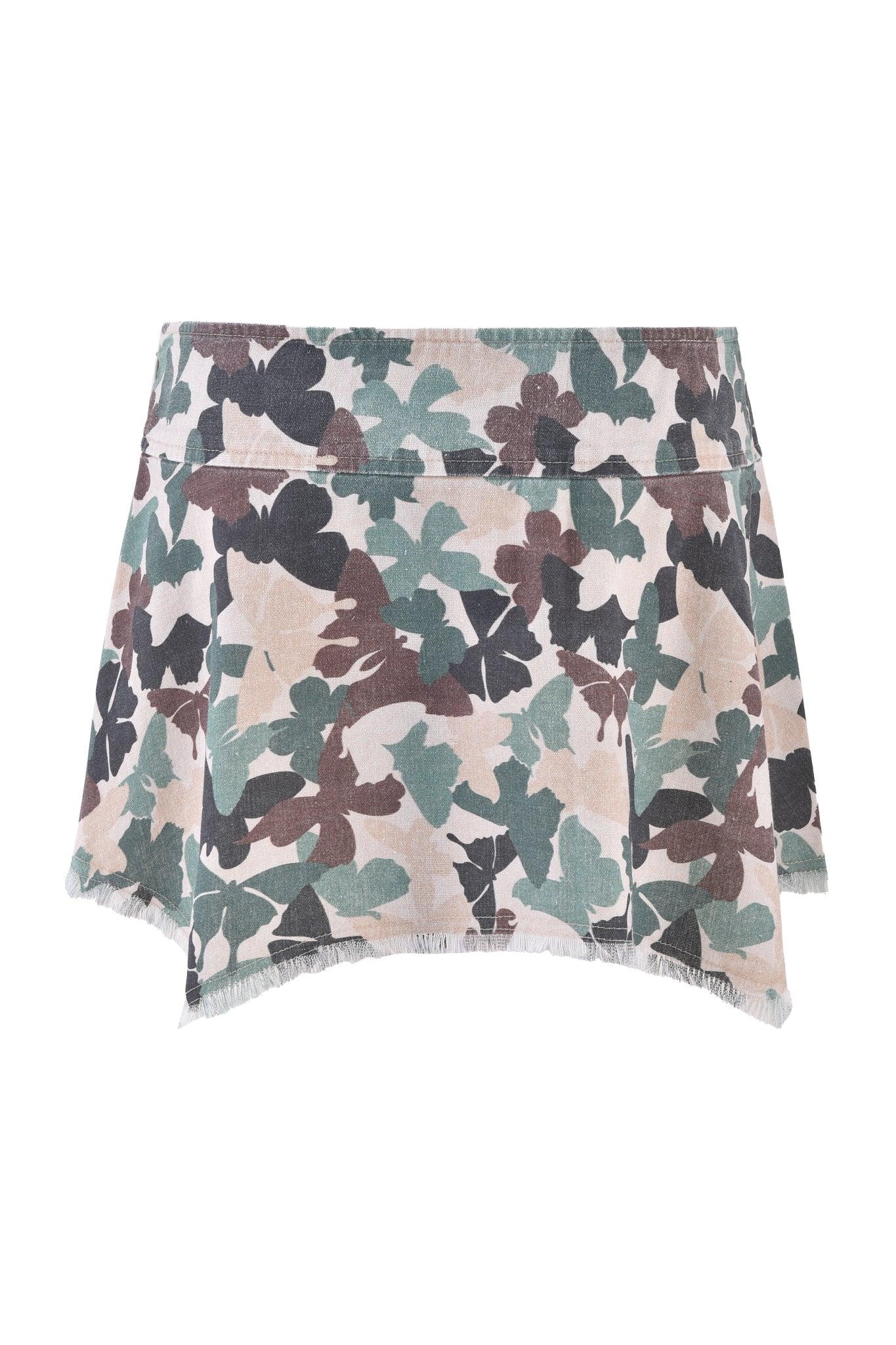 EFFIE SKIRT - FLUTTER CAMO Product Image
