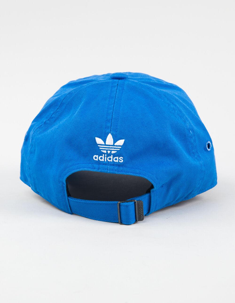 ADIDAS Originals Mini Logo Womens Relaxed Strapback Hat - BLUE Product Image
