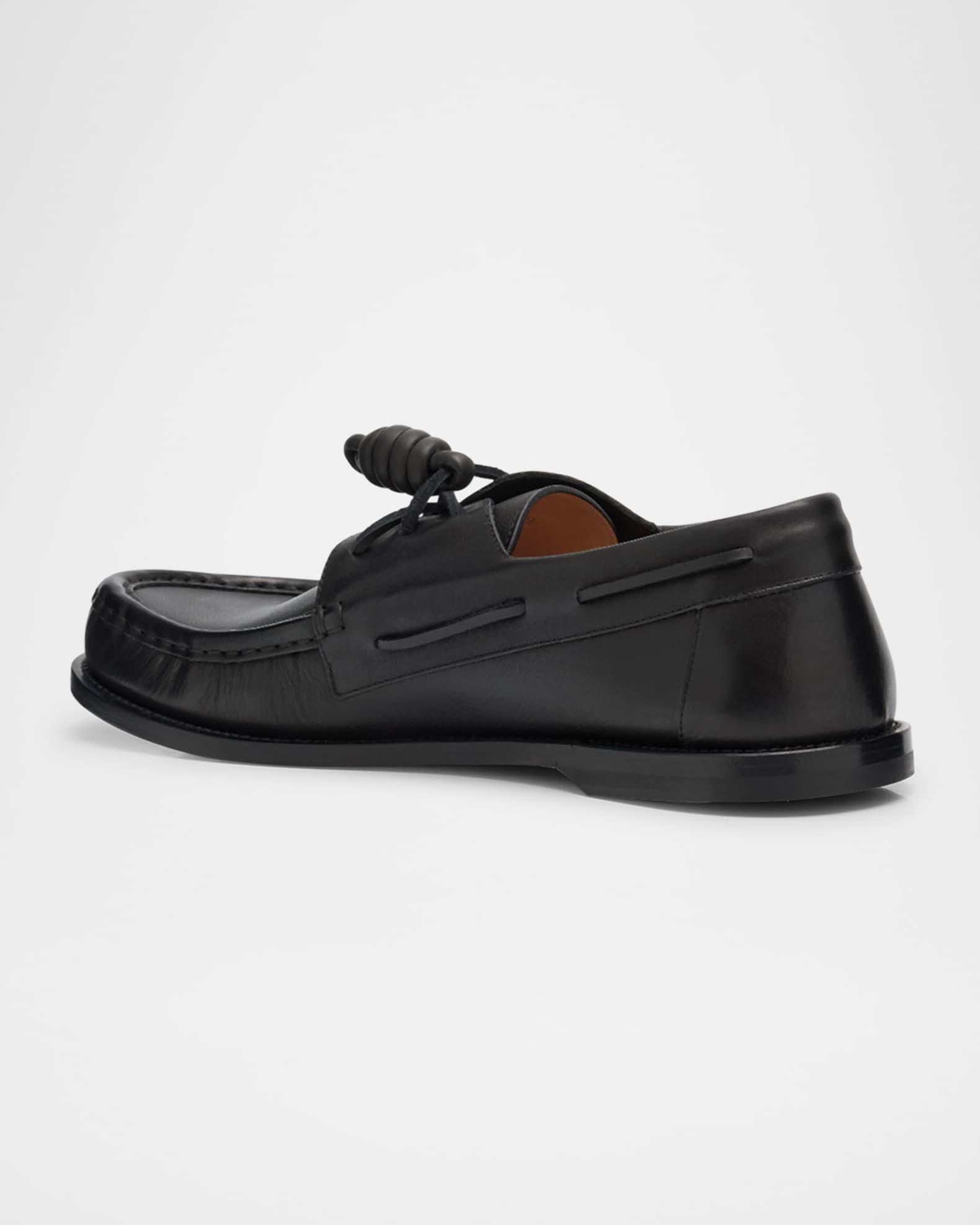 Men's Campo Leather Boat Shoes Product Image