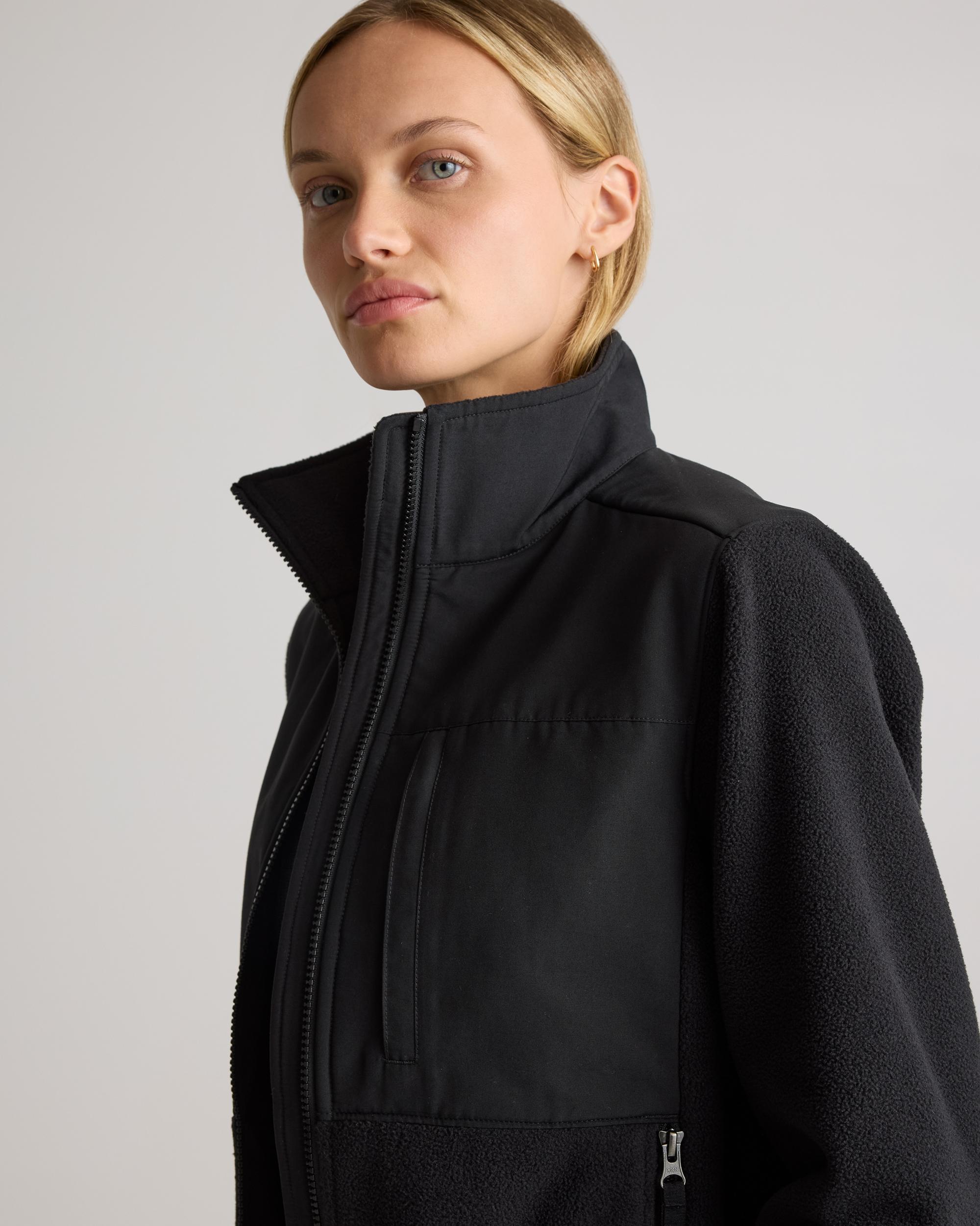 Quince | Women's Polar Fleece Full-Zip Jacket Recycled Polyester Product Image