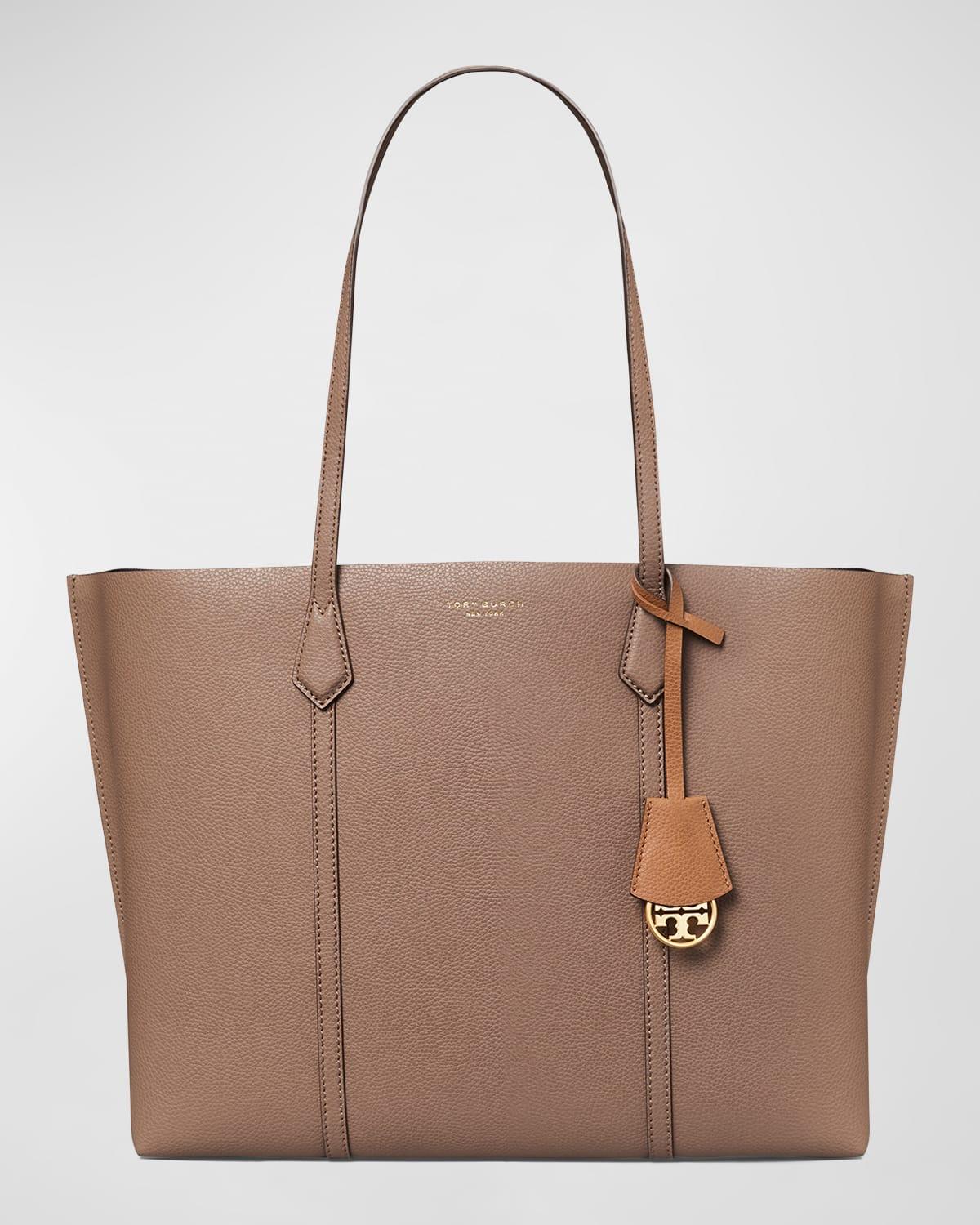 Tory Burch Perry Medium Leather Tote Product Image
