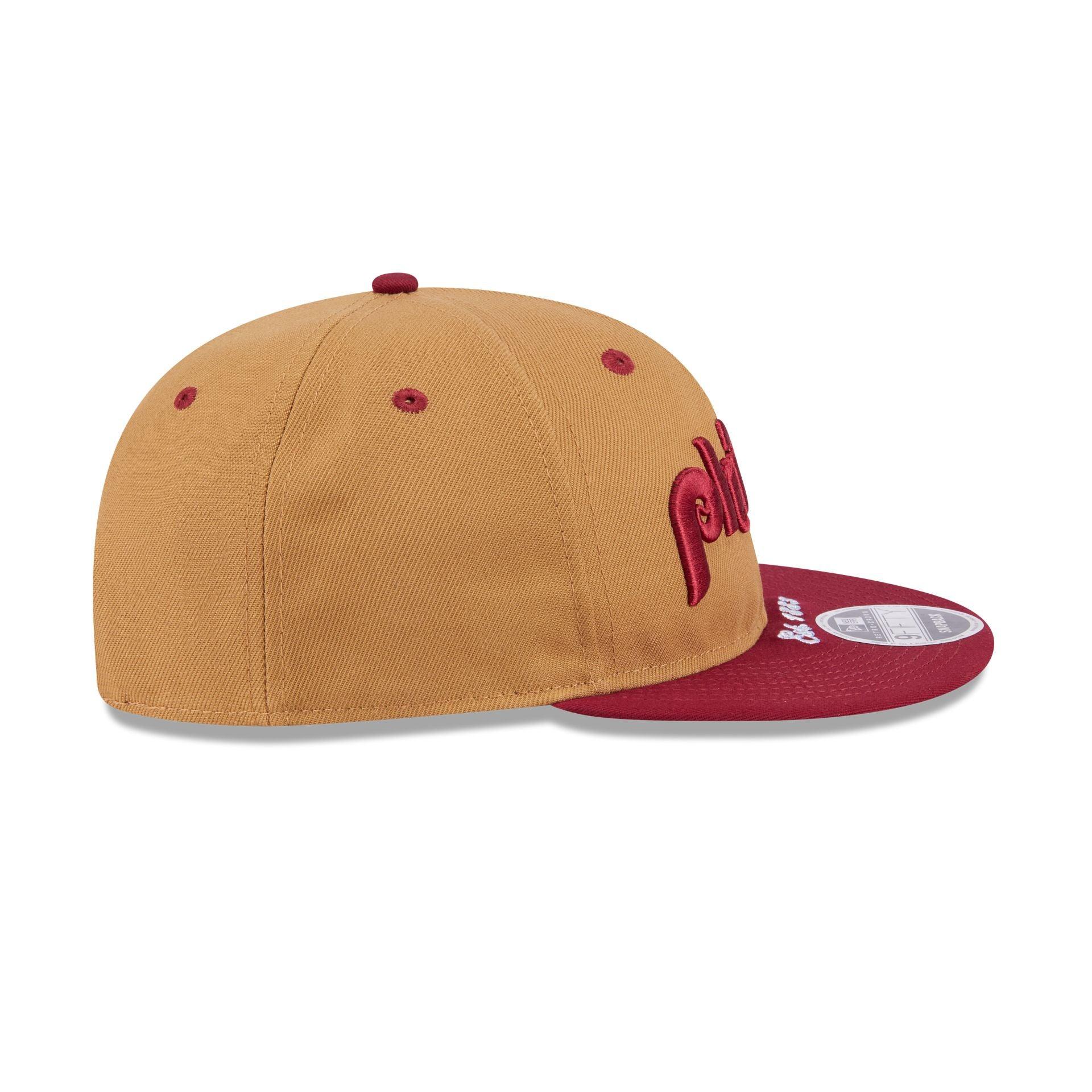 Philadelphia Phillies Wheat Retro Crown 9FIFTY Snapback Hat Male Product Image