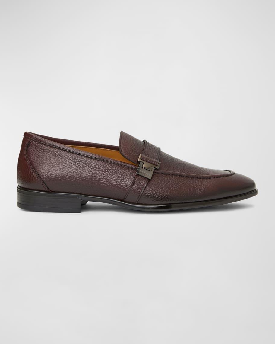 Bruno Magli Mens Arlo Slip On Buckle Loafers Product Image