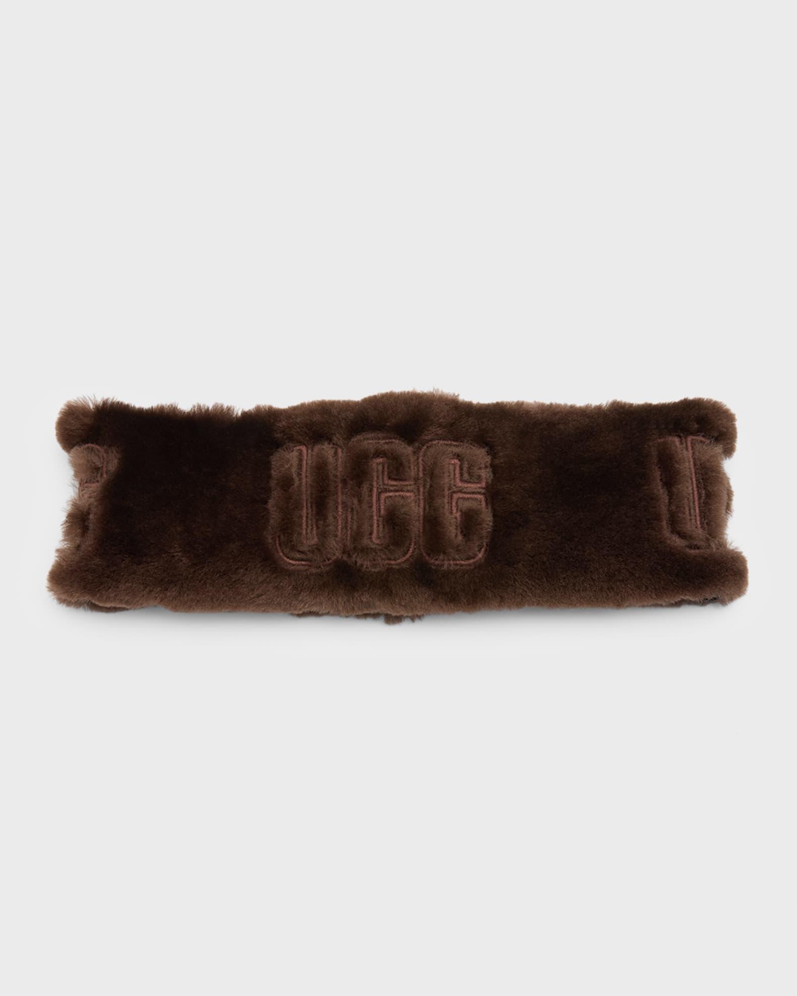 Exposed Logo Sheepskin Headband  Product Image