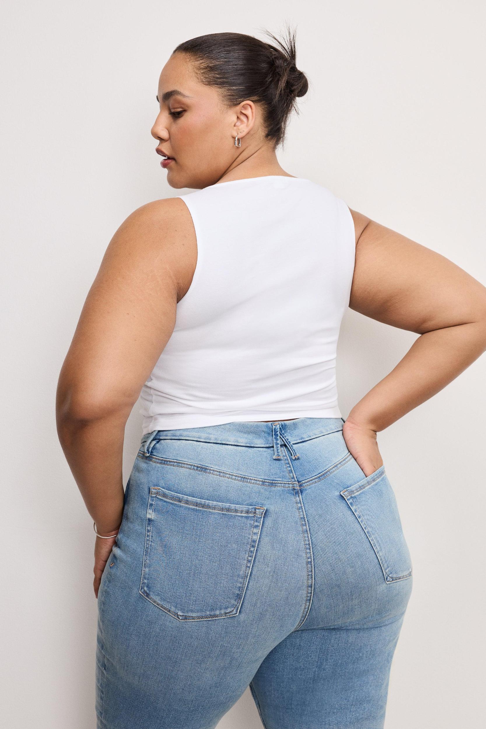 SUPER STRETCH BOATNECK TANK | WHITE001 Product Image