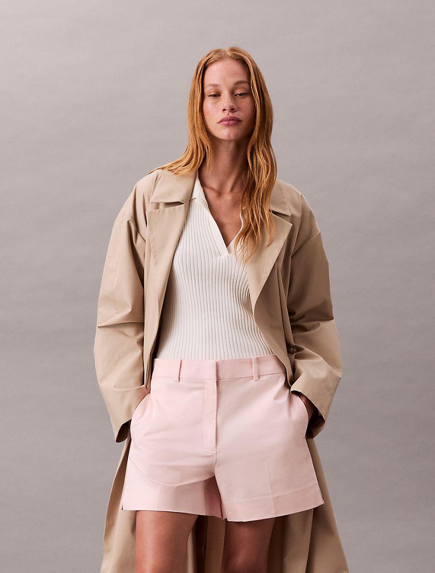 Cotton Stretch Chino Shorts  Product Image