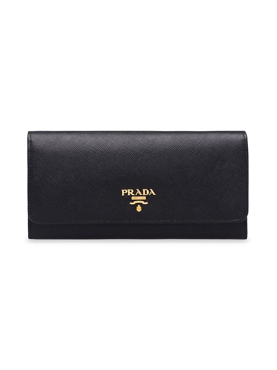 Womens Large Saffiano Leather Wallet Product Image