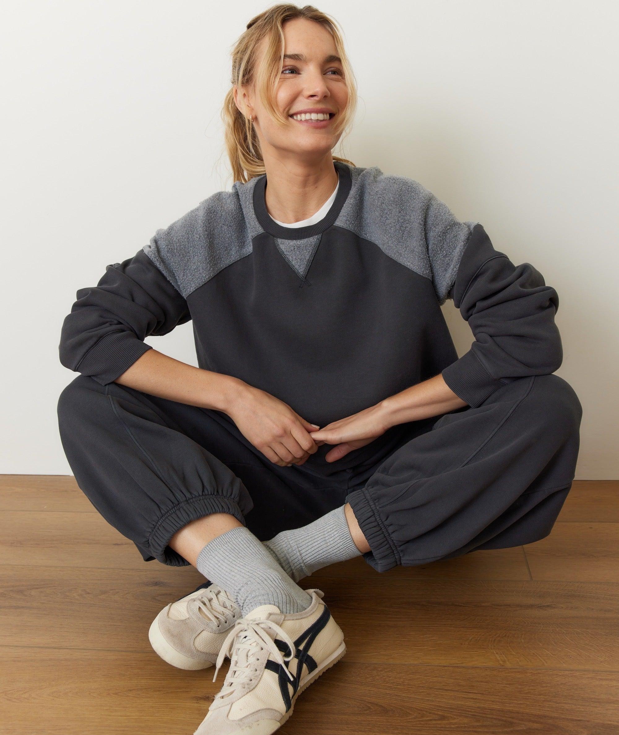 Cloud 9 Fleece Crop Sweatshirt Product Image