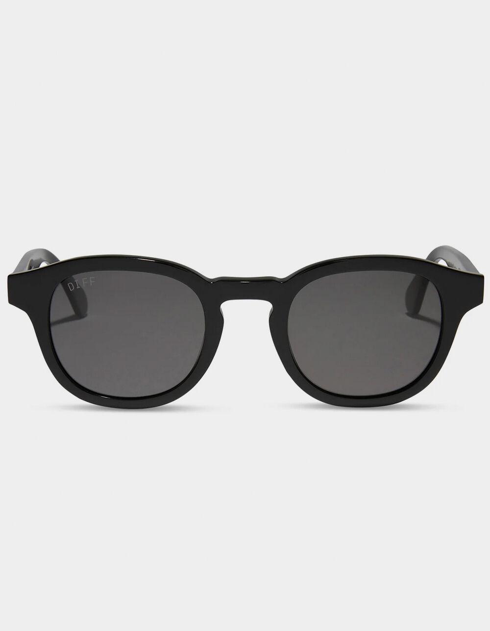 DIFF EYEWEAR Arlo XL Polarized Sunglasses - BLACK/SMOKE Product Image