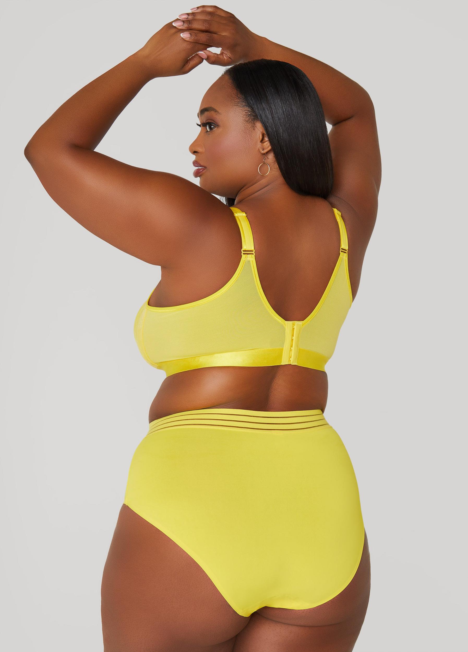 Lattice Trimmed Lace Wireless Bra Product Image