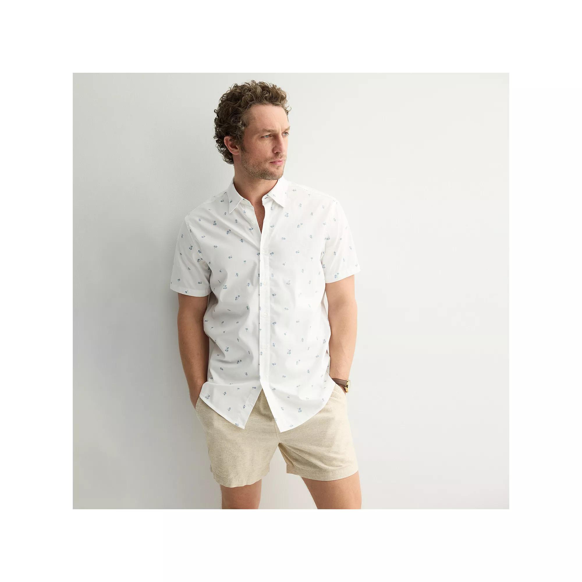 Men's Sonoma Goods For Life® Short Sleeve Performance Shirt,  Product Image