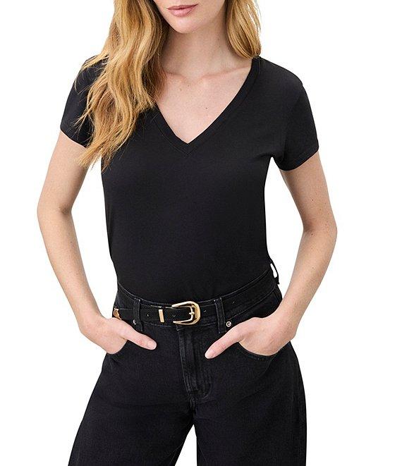 Splendid Kate V-Neck Short Sleeve Tee Product Image