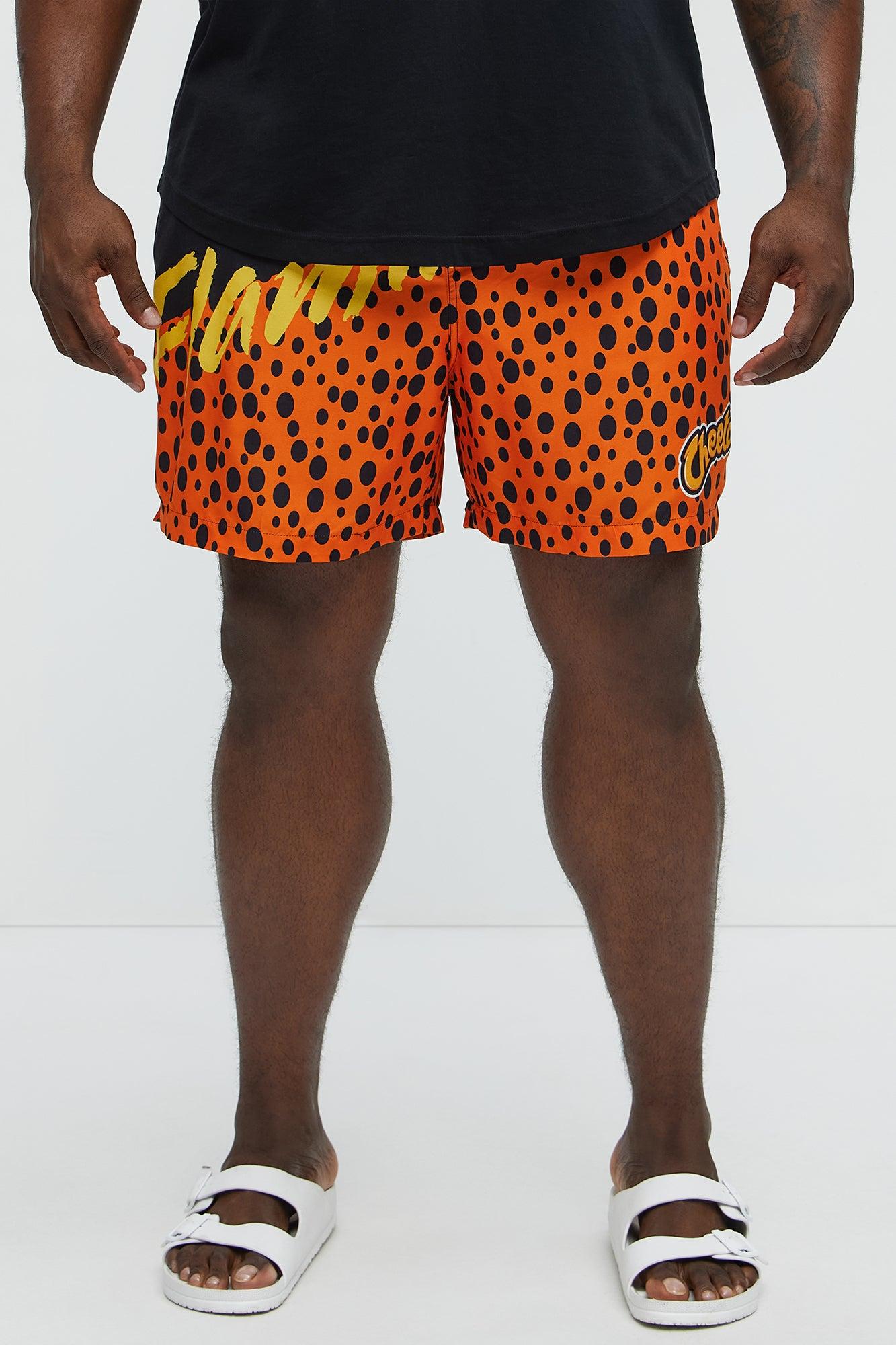 Flamin' Hot Cheetos Swim Mid Trunk - Yellow Product Image