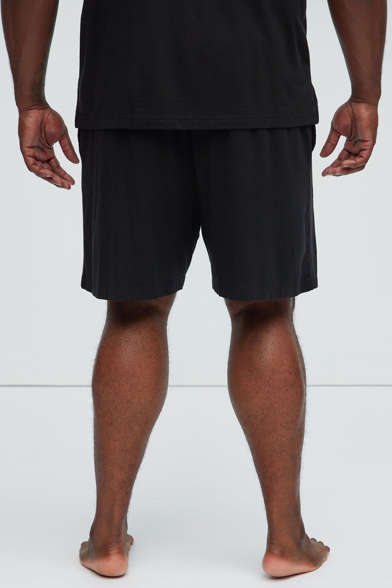 Essential Modal Lounge Shorts - Black Product Image