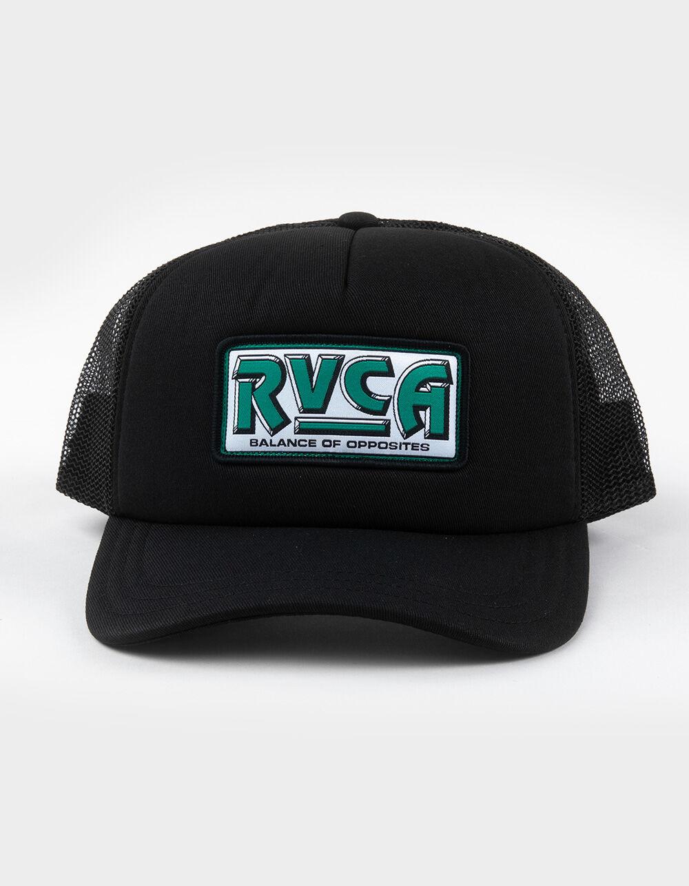 RVCA Service Foamy 2 Trucker Hat - BLACK Product Image