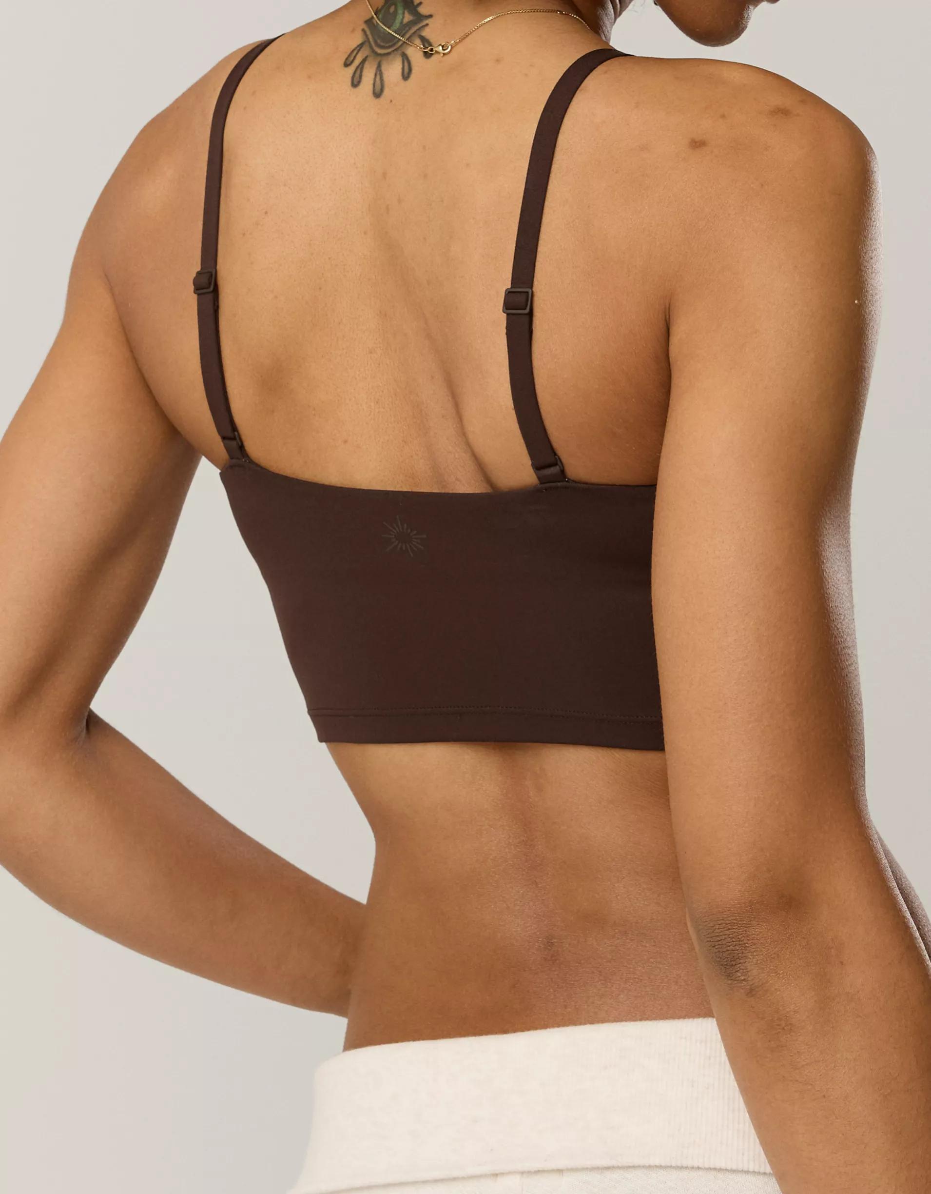 OFFLINE By Aerie Real Me Apron Longline Sports Bra Product Image