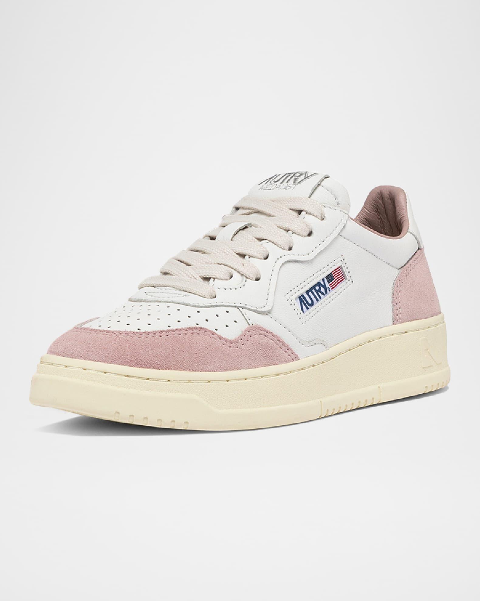 Medalist Low-Top Bicolor Leather Sneakers Product Image