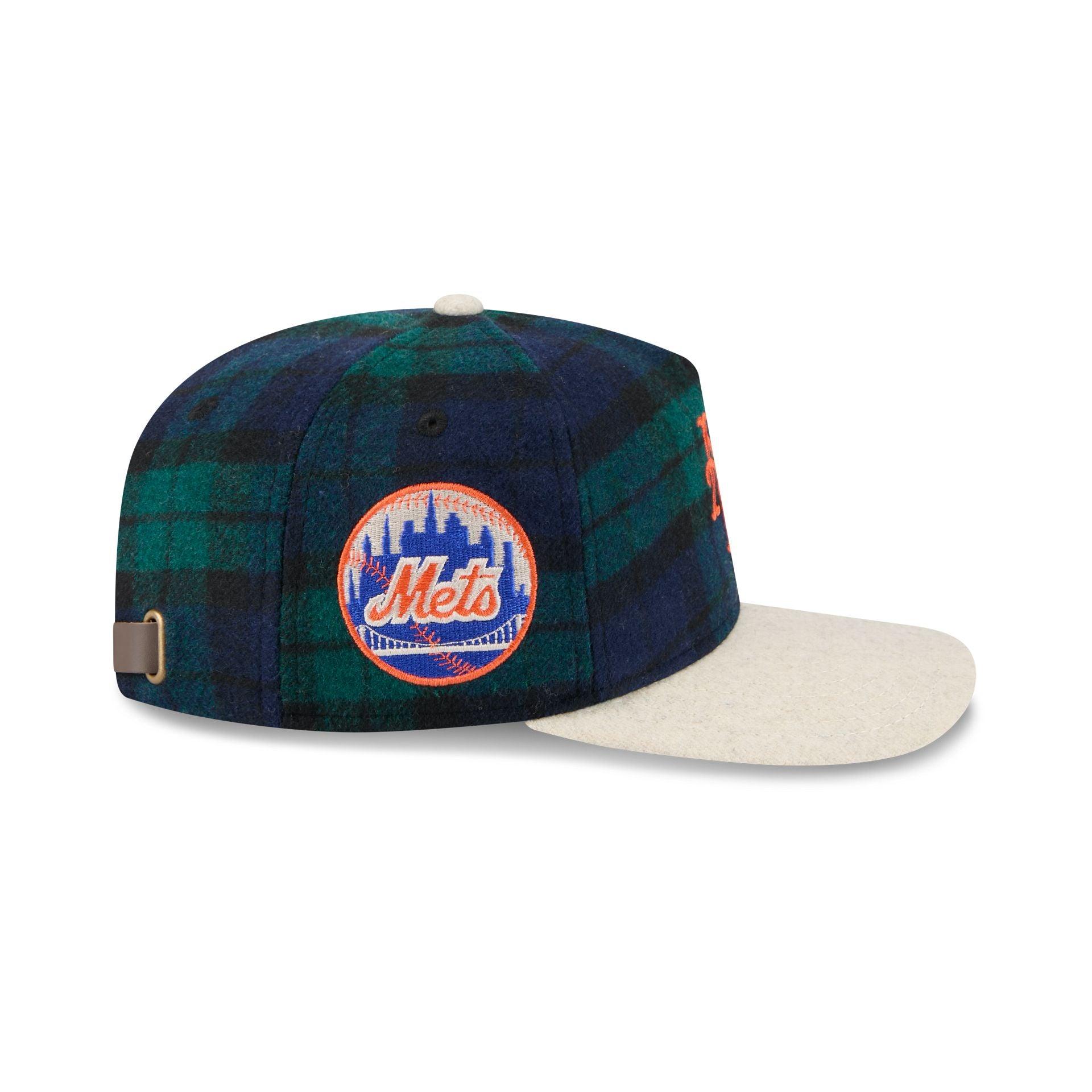 New York Mets Plaid Letterman 19TWENTY Adjustable Hat Male Product Image