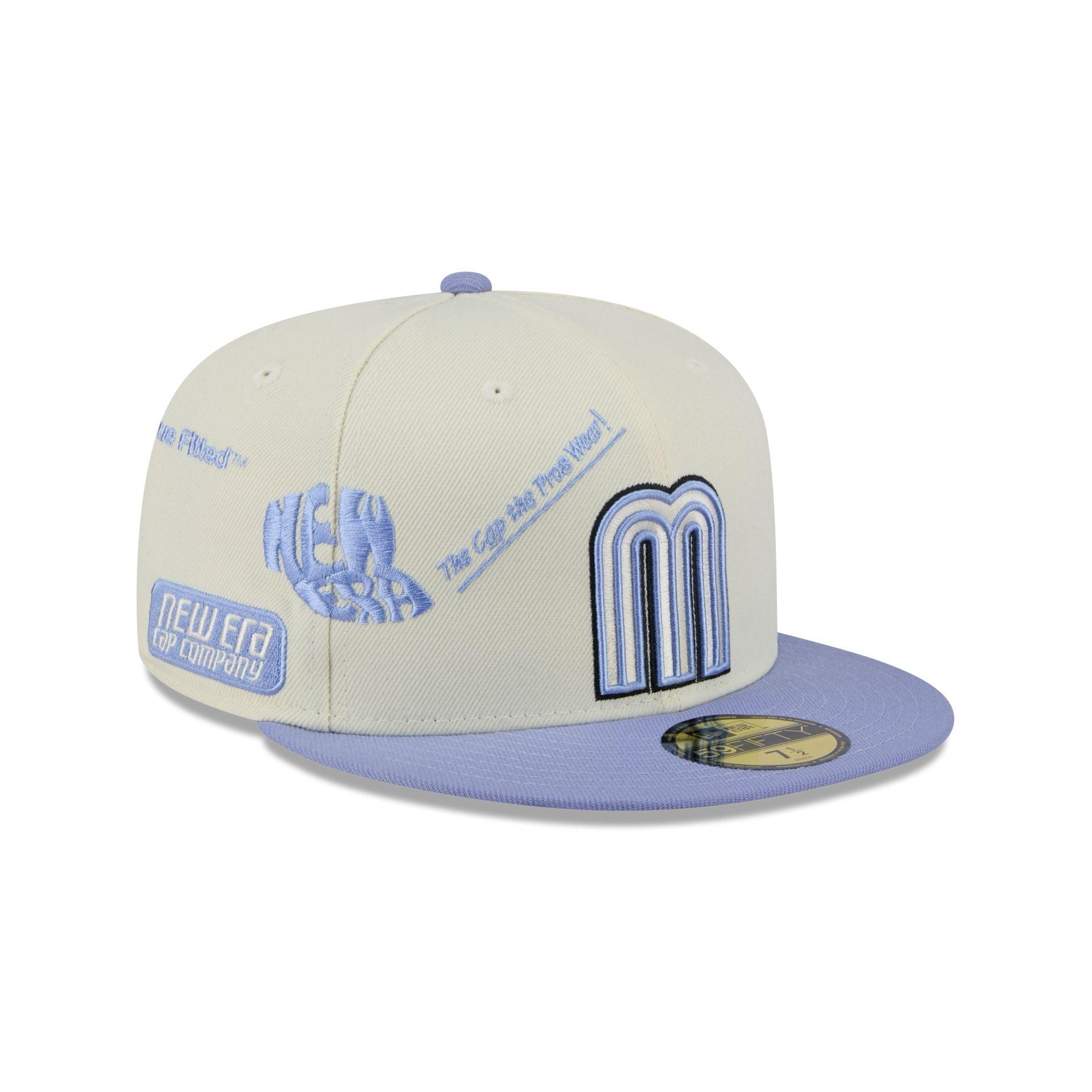 Mexico Baseball New Era Anniversary Logos Chrome 59FIFTY Fitted Hat Male Product Image