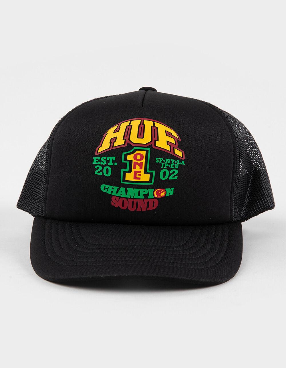HUF Champion Sound Trucker Hat - BLACK COMBO Product Image