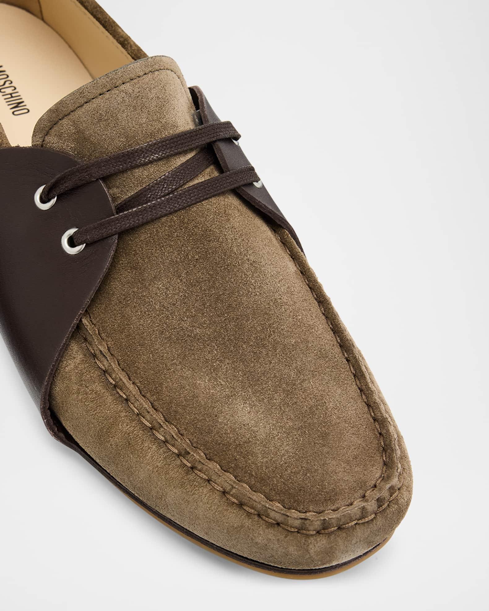 Men's Suede and Leather Moccasin Drivers Product Image