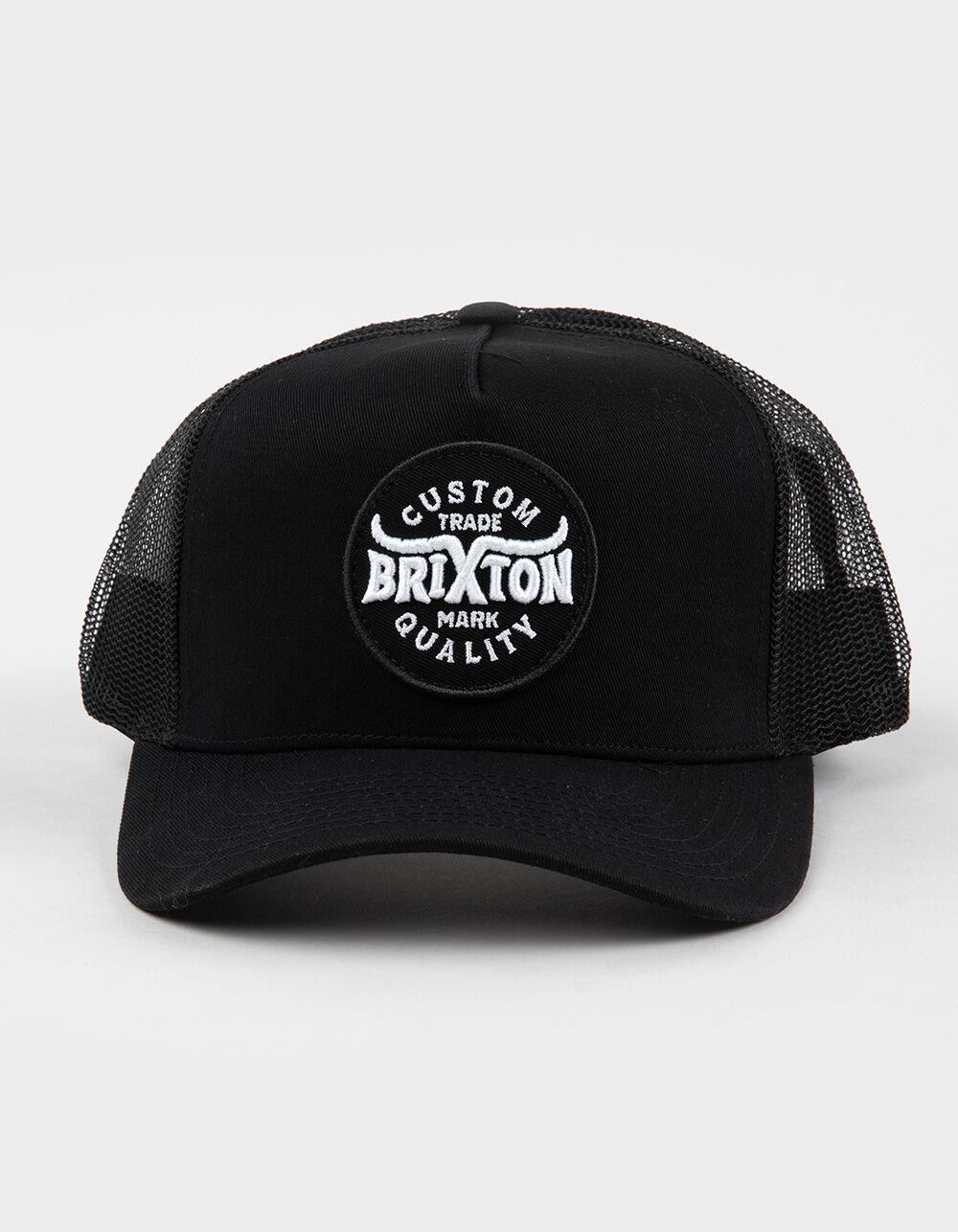 BRIXTON Gibson NetPlus Trucker Hat - BLACK Product Image